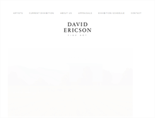 Tablet Screenshot of davidericson-fineart.com